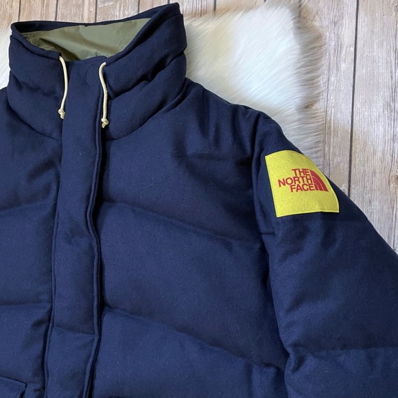 The North Face Women’s Brown Label Larkspur Wool Down Oversized Jacket - Picture 3 of 13